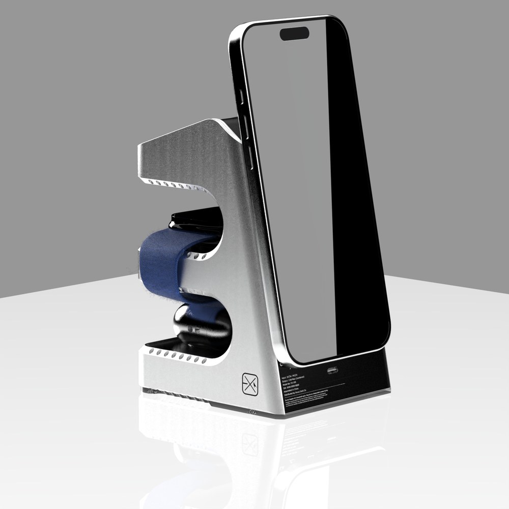 Focus Dock in focus-mode position with phone docked